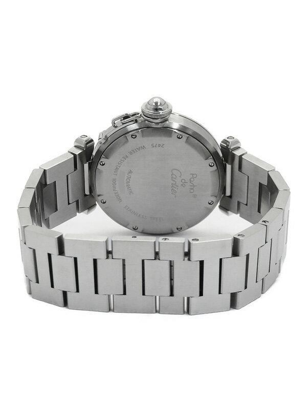 【Cartier】カルティエ『パシャC ビッグデイト』W31053M7 ボーイズ 自動巻き 3ヶ月保証【中古】