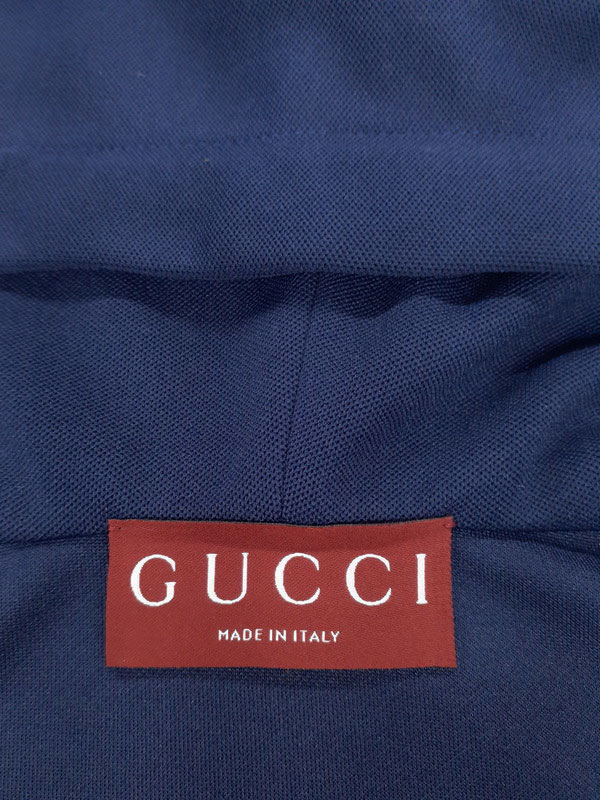 【GUCCI】グッチ『テクニカルジャージー フーデッド スウェットシャツ sizeS』787939 XJGJ5 メンズ スウェットジップアップパーカー 1週間保証【中古】