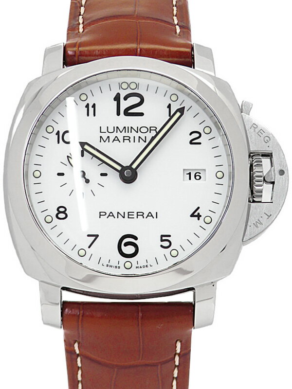 【PANERAI】パネライ『ルミノール 1950 3デイズ アッチャイオ 44mm』PAM00499 R番’15年製 メンズ 自動巻き 6ヶ月保証【中古】