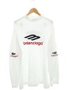 【BALENCIAGA】バレンシアガ『ロゴ 長袖Tシャツ sizeL』720250 TPVD7 2023 メンズ レディース 1週間保証【中古】