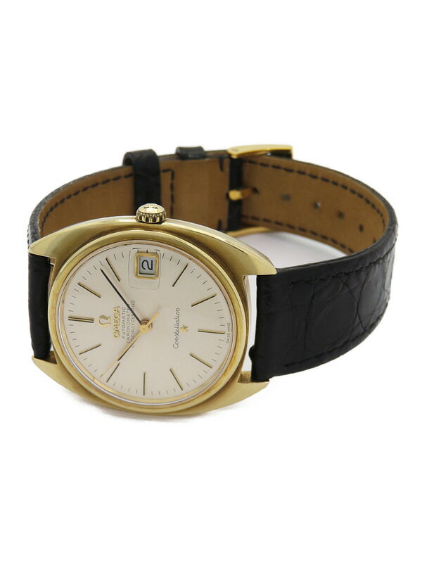 【OMEGA】オメガ『コンステレーション Cライン クロノメーター』メンズ 自動巻き 1週間保証【中古】