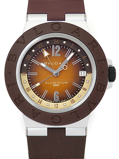 【BVLGARI】ブルガリ『アルミニウム GMT フェンダー限定モデル』BB40AT GMT メンズ 自動巻き 6ヶ月保証【中古】 【BVLGARI】ブルガリ『アルミニウム GMT フェンダー限定モデル』BB40AT GMT メンズ 自動巻き 6ヶ月保証【中古】