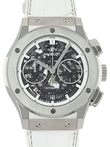 【HUBLOT】ウブロ『アエロ フュージョン オールホワイト』525.NE.0127.LR メンズ 自動巻き 6ヶ月保証【中古】 【HUBLOT】ウブロ『アエロ フュージョン オールホワイト』525.NE.0127.LR メンズ 自動巻き 6ヶ月保証【中古】