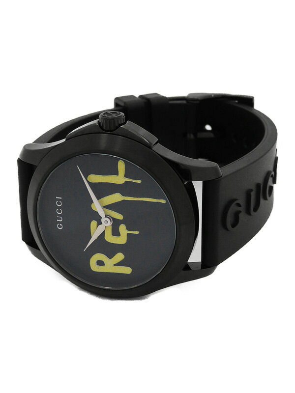 【GUCCI】グッチ『Gタイムレス ゴースト』YA1264017 ボーイズ クォーツ 1ヶ月保証【中古】