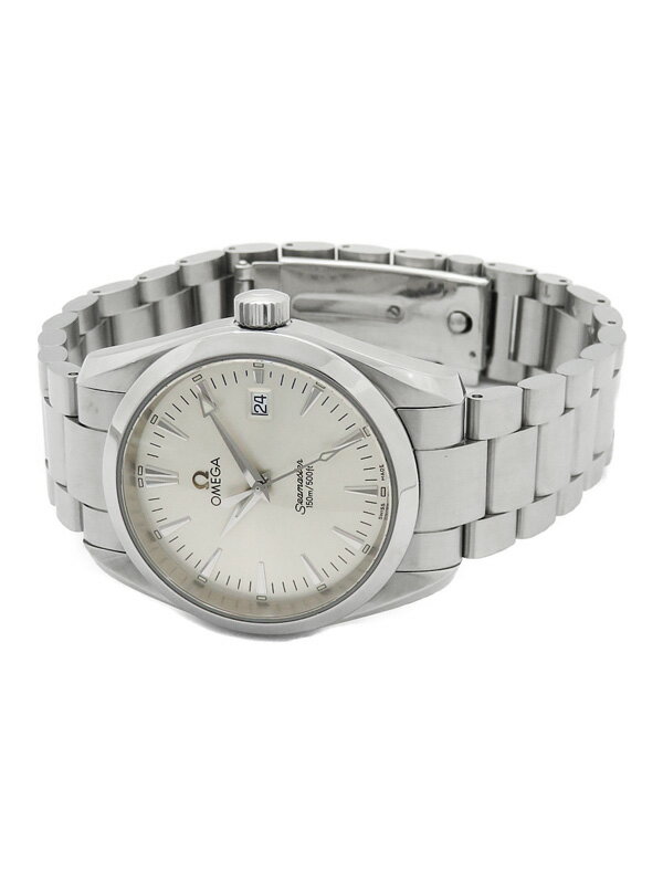 【OMEGA】オメガ『シーマスター アクアテラ ミドルサイズ』2518.30 メンズ クォーツ 3ヶ月保証【中古】