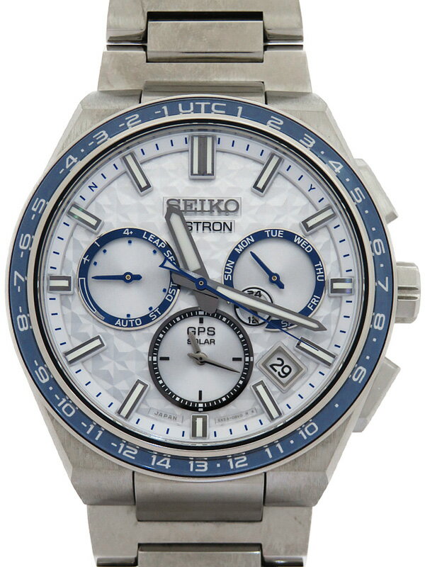 【SEIKO】セイコー『ASTRON アストロン ネクスタ— 2023限定モデル』SBXC135 5X53-0CC0 メンズ ソーラー電波GPS 3ヶ月保証【中古】