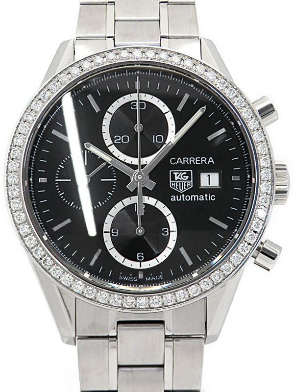 【TAG Heuer】タグホイヤー『カレラ クロノグラフ ベゼルダイヤ...(2)