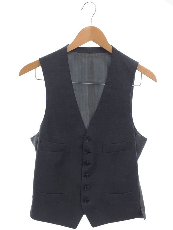 【TOM FORD】トムフォード『ベスト付 3ピース スーツ size7-44R』T22R01 31AL43 メンズ セットアップ 1週間保証【中古】