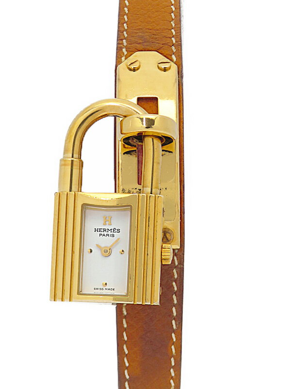 【HERMES】エルメス『ケリーウォッチ』KE1.201 レディース クォーツ 1ヶ月保証【中古】