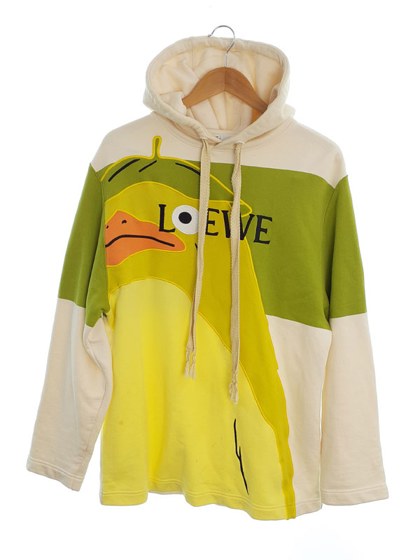 【LOEWE】ロエベ『スタジオジブリ 千と千尋の神隠し オオトリ様 スウェットプルオーバーパーカ sizeS』S928Y25X02 メンズ レディース 1週間保...