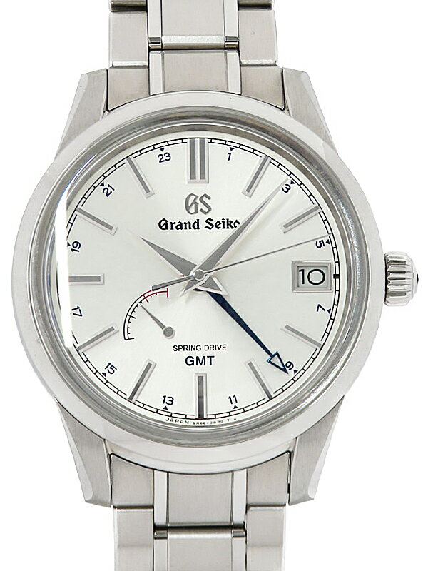 【SEIKO】セイコー『GS グランドセイコー パワーリザーブ GMT』SBGE225 9R66-0AL0 96****番 メンズ スプリングドライブ 6ヶ月保証【中古】