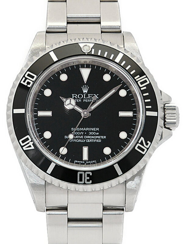 【ROLEX】ロレックス『サブマリーナ ノンデイト』14060M M番’07年頃製 メンズ 自動...