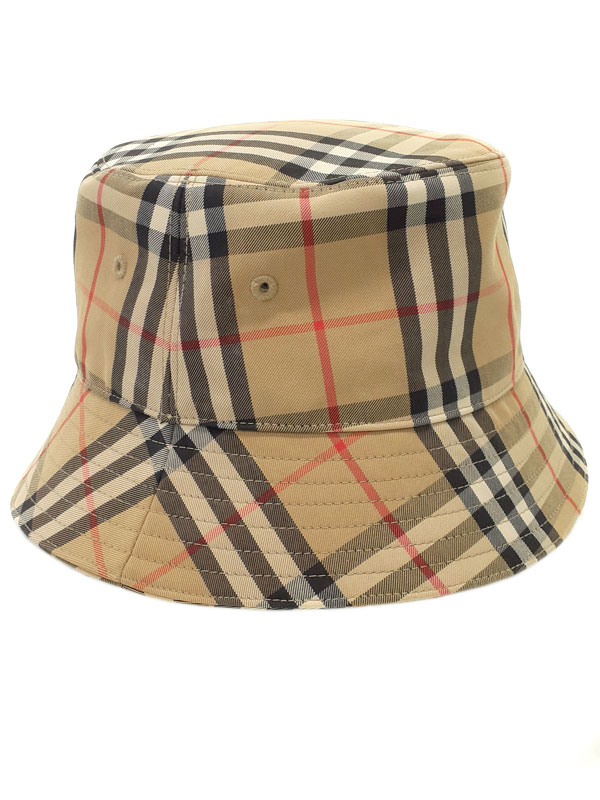 �yBURBERRY�z�o�[�o���[�w���B���e�[�W�`�F�b�N �e�N�j�J���R�b�g�� �o�P�b�g�n�b�g sizeM�x8026927 �����Y ���f�B�[�X �X�q 1�T�ԕۏ؁y���Áz