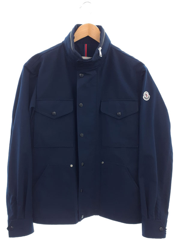 乐天商城 - 【MONCLER】モンクレール『NOUES ジップアップジャケット size1』K10911B00002 5983X 2024 メンズ ブルゾン 1週間保証【中古】