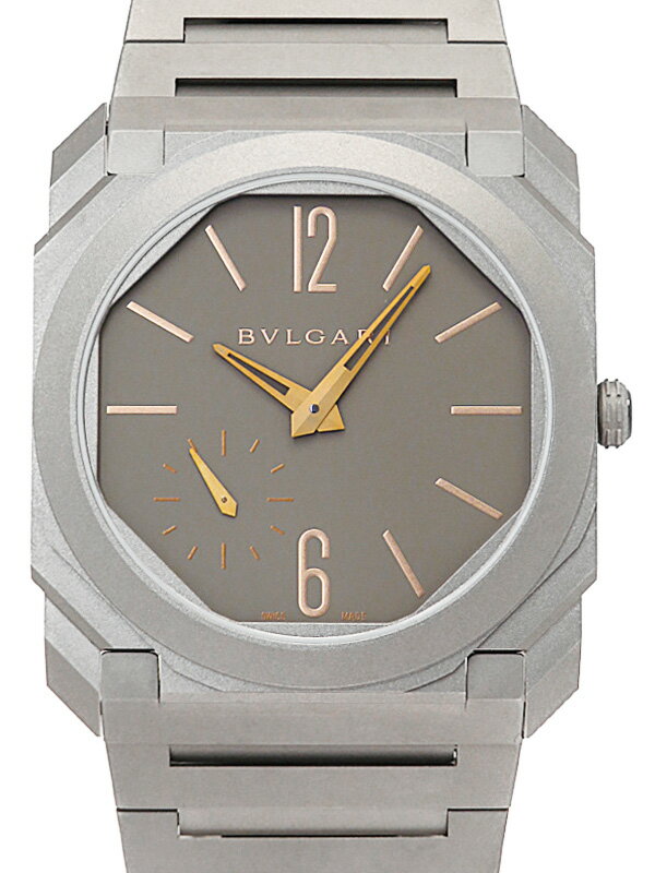 【BVLGARI】ブルガリ『オクト フィニッシモ ウォッチ』BGO40TXT メンズ 自動巻き 3ヶ月保証【中古】