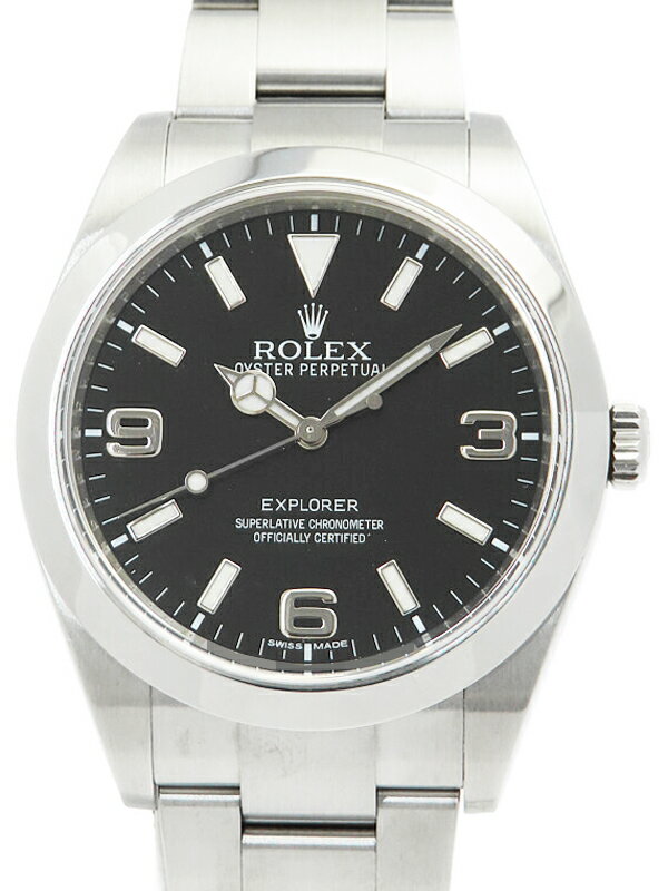【ROLEX】ロレックス『エクスプローラー1』214270 ランダム番 メンズ 自動巻き 12ヶ月保 ...