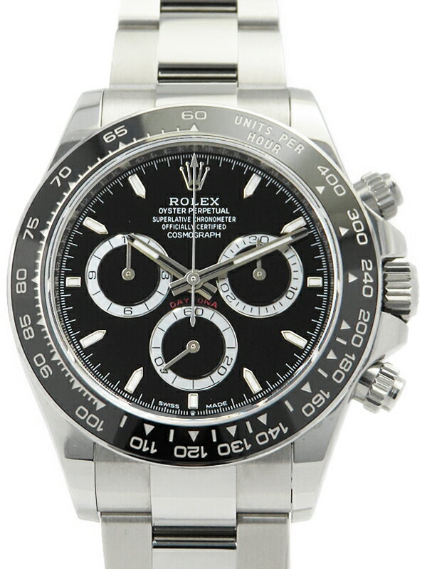 �yROLEX�z�����b�N�X�w�R�X���O���t �f�C�g�i�x126500LN �����_���� �����Y �������� 12�����ۏ؁y���Áz