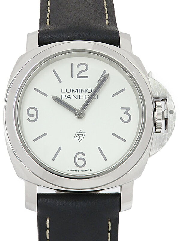 �yPANERAI�z�p�l���C�w���~�m�[���x�[�X ���S 44mm�xPAM01087 AA�ԁf24�N�� �����Y �芪�� 6�����ۏ؁y���Áz