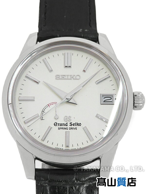 【SEIKO】セイコー『GS グランドセイコー パワーリザーブ』SBGA057 9R65-0AX0 29****番 メンズ スプリングドライブ 3ヶ月保証【中古】