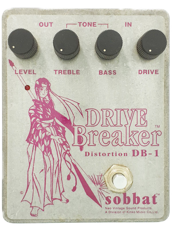 【Sobbat】ソバット『ディストーション』DB-1 エフェクター 1週間保証【中古】 名　称 ディストーション 型　番 DB-1 種　類 エフェクター 付属品 本体のみ(付属品なし) 保証期間 1週間保証 ランク BC品 状　態 外装にやや劣化が見られます。 動作は確認済みで、各コントロール問題なく動作します。 電源は別売り9Vアダプターもしくは9V電池です。