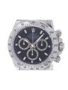 【ROLEX】【黒文字盤】【内部点検・仕上済】ロレックス『コスモグラフデイトナ』116520 V番'09年頃製 メンズ 自動巻き 12ヶ月保証【中古】b06w/h18AB