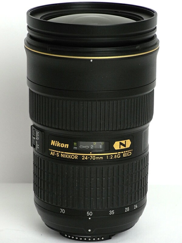 ニコン『AF-S NIKKOR 24-70mm f/2.8G ED』AFS24-70G FXフォーマット デジタル一眼レフカメラ用レンズ 1週間保証【中古】