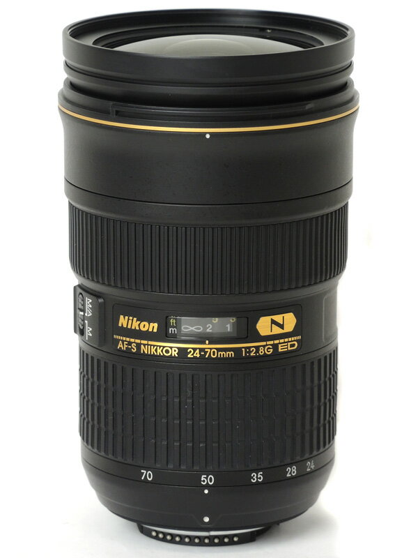 【Nikon】ニコン『AF-S NIKKOR 24-70mm f/2.8G ED』AFS24-70G FXフォーマット デジタル一眼レフカメラ用レンズ 1週間保証【中古】