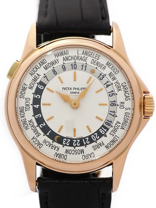 【PATEK PHILIPPE】【裏スケ】【PGケース】【美品】パテックフィリップ『ワールドタイム』 ...