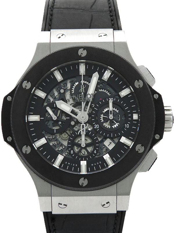 【HUBLOT】【裏スケ】【仕上済】ウブロ『ビッグバン アエロバン』311.SM.1170.GR メ ...