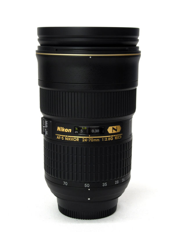 ニコン『AF-S NIKKOR 24-70mm f/2.8G ED』AFS24-70G FXフォーマット デジタル一眼レフカメラ用レンズ 1週間保証【中古】b03e/h07AB