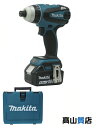 【makita】【未使用品】マキタ『充電式4モードインパクトドライバ』TP141DRGX 青 18V リチウムイオン6.0Ah×2 振動 ドリル ネジ締め【中古】