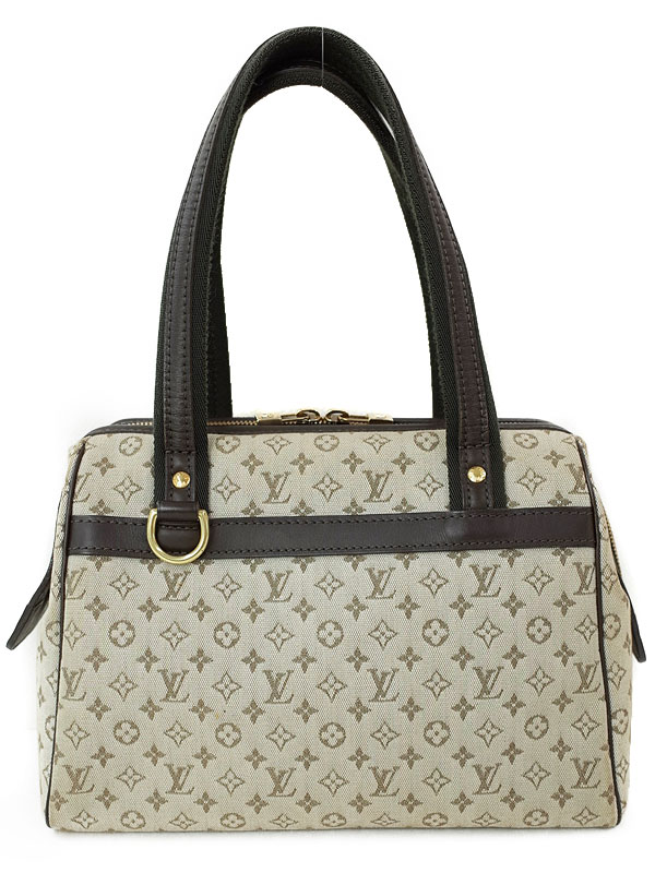 【LOUIS VUITTON】ルイヴィトン『モノグラム ミニ ジョセフィーヌPM』M92215 レディース ハンドバッグ 1週間保証【中古