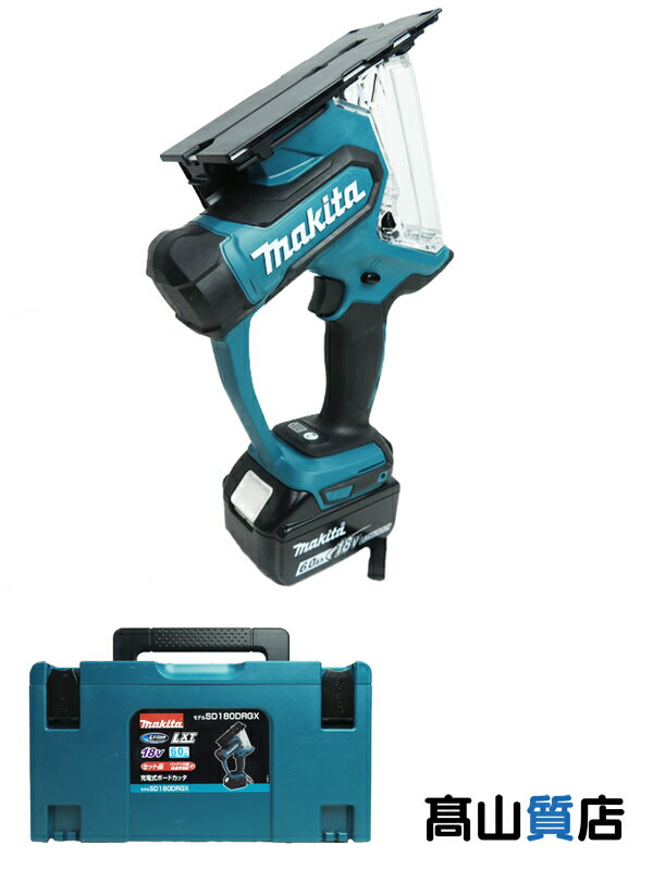 makita̤ۡʡۥޥؽżܡɥåSD180DRGX 18V ।6.0Ah Фܡ30mm ں15mm ȥ6mmš