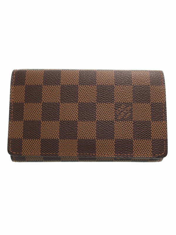 LOUIS VUITTON】ルイヴィトン『ダミエ ポルトフォイユ モネ ビエ