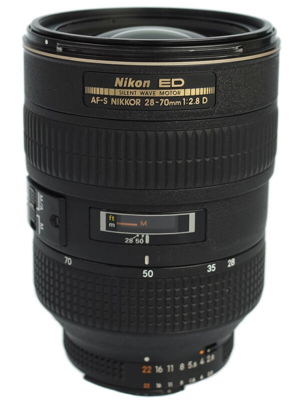 【Nikon】ニコン『Ai AF-S Zoom Nikkor ED 28-70mm F2.8D(IF)』ブラック 一眼レフカメラ用レンズ 1週間保証【中古】b03e/h11AB