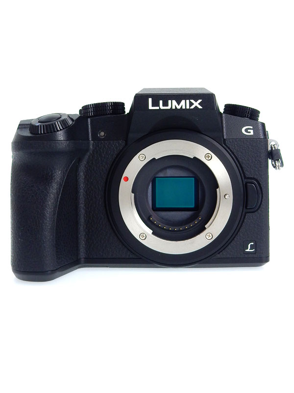 【Panasonic】パナソニック『LUMIX(ルミックス)G7 ボディ』DMC-G7-K ブラック 1600万画素 SDXC 4K動画 Wi-Fi ミラーレス一眼カメラ 1週間保証【中古】b03e/h08A