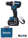 【makita】【未使用品】マキタ『18V 充電式ドライバドリル バッテリ/充電器/ケース付 青』DF484DRGX 電動工具 1週間保証【中古】