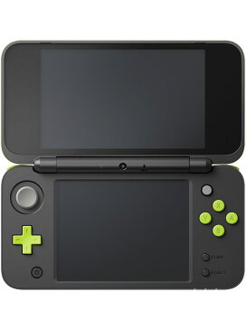【Nintendo】任天堂『Newニンテンドー2DS LL』JAN-S-MAAA(JPN) ブラック×ライム ゲーム機本体 1週間保証【中古】b00e/A