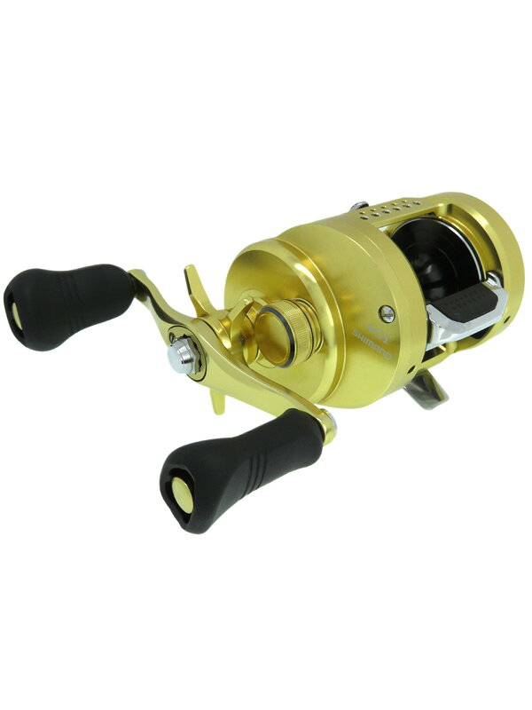 ①【美品】シマノ 18カルカッタコンクエスト 401（左ハンドル）機関良好 SHIMANO】シマノ『18カルカッタコンクエスト401』03866 2018年モデル