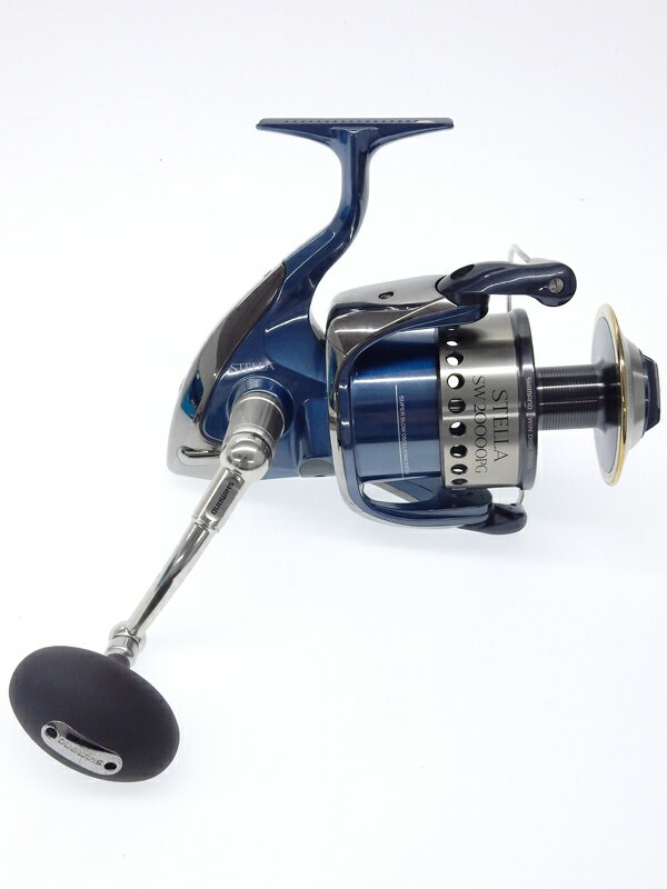 【SHIMANO】シマノ『01ステラSW20000PG ステラSW16000スプール付き』01561 ハンドル付替可能 パワーギア仕様