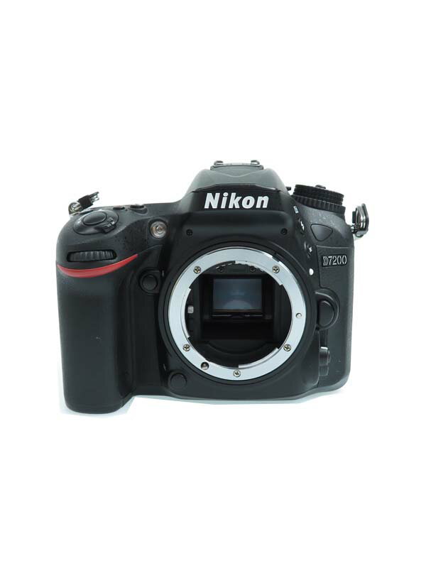 【Nikon】ニコン『D7200 ボディ』2416万画素 DXフォーマット ISO25600 フルHD動画 Wi-Fi ボディー デジタル一眼レフカメラ 1週間保証【中古】b03e/h20AB