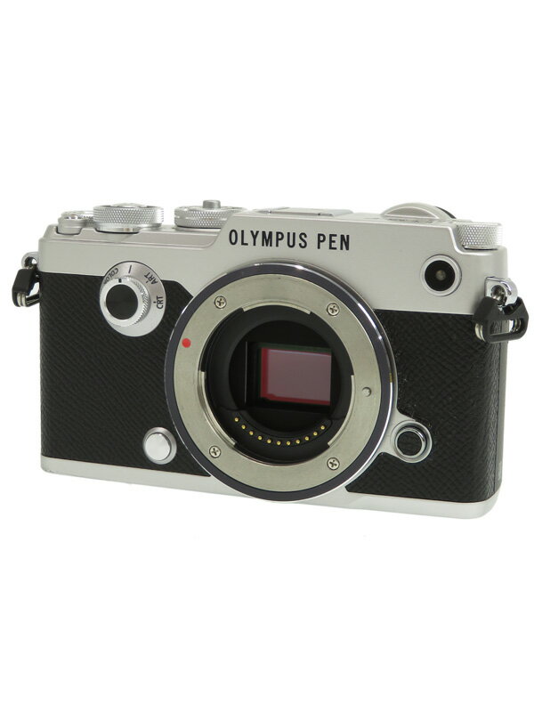 【OLYMPUS】オリンパス『OLYMPUS PEN-F ボディー』シルバー 2030万画素 SDXC Wi-Fi ミラーレス一眼カメラ 1週間保証【中古】