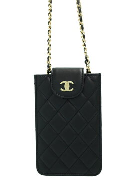 【CHANEL】【ゴールド金具】シャネル『ココマーク チェーン ミニポーチ』レディース 1週間保証【中古】b01b/h02AB