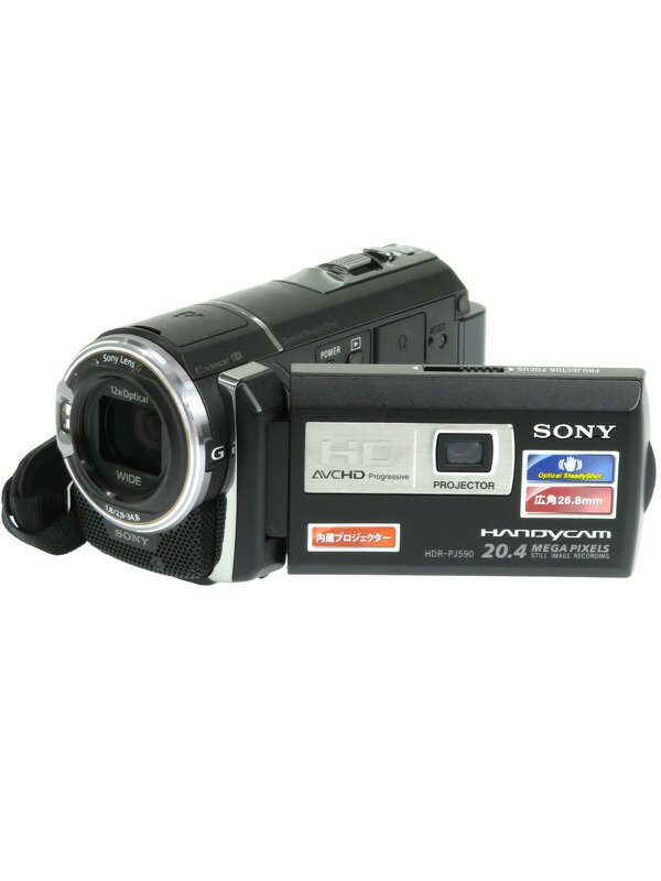 SONY】ソニー『ハンディカム』HDR-PJ590V プロジェクター内蔵 64GB 