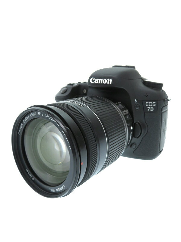 Canon】キヤノン『EOS 7D EF-S18-200 IS レンズキット』DS126251 1800