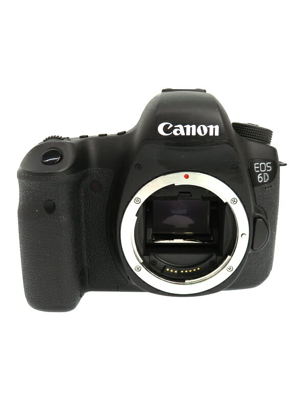 【Canon】キヤノン『EOS 6Dボディー』EOS6DBODY 2020万画素 フルサイズ 無線LAN SDXC デジタル一眼レフカメラ 1週間保証【中古】