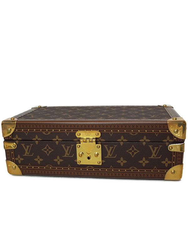 【LOUIS VUITTON】ルイヴィトン『モノグラム コフレ 8 モントル』M47641 ユニセックス ケース 1週間保証【中古】