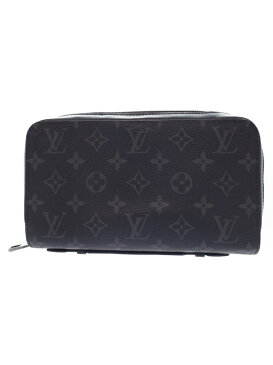 【LOUIS VUITTON】ルイヴィトン『モノグラム エクリプス ジッピーXL』M61698 メンズ ラウンドファスナー長財布 1週間保証【中古】b05b/h10AB