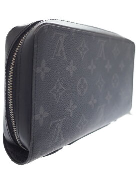 【LOUIS VUITTON】ルイヴィトン『モノグラム エクリプス ジッピーXL』M61698 メンズ ラウンドファスナー長財布 1週間保証【中古】b05b/h10AB