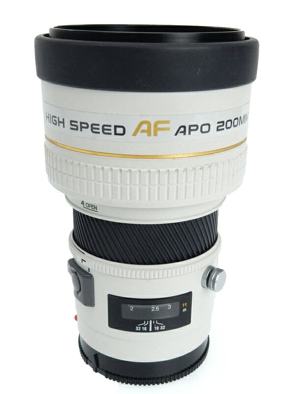 MINOLTA】ミノルタ『High Speed AF APO 200mm F2.8 G』焦点距離200mm A